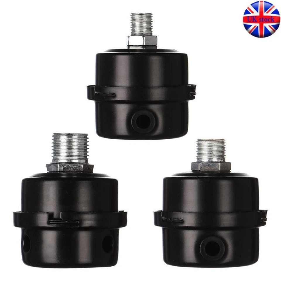 Intake Filter Metal Air Filter Air Compressor Squelch Muffler Oil-Free Muffler