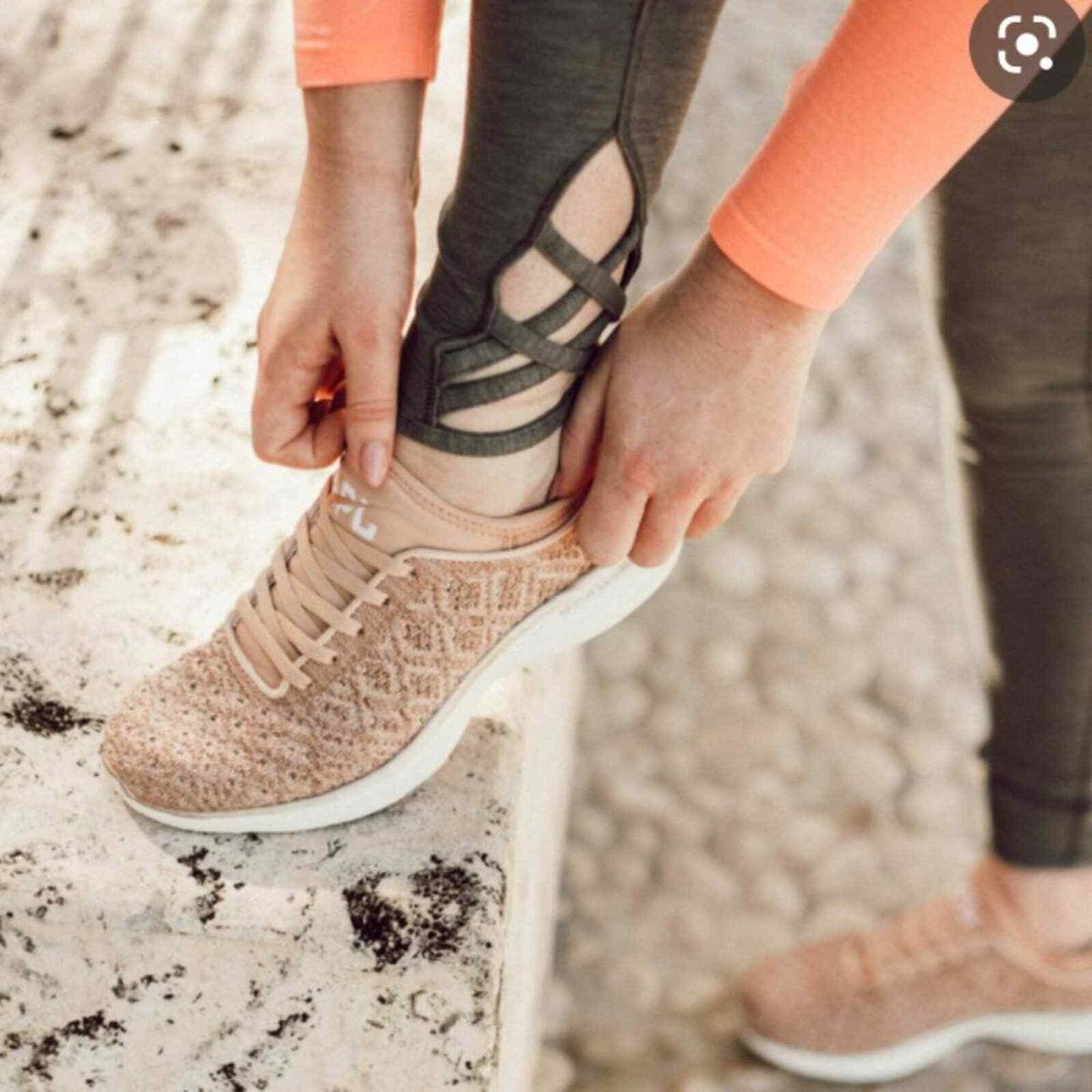 APL Techloom Phantom Sneaker Rose Gold Tennis Shoe Lightweight