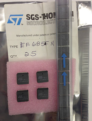 1 piece EF6850FN = MC6850 8-BIT ACIA 1MHz PLCC28 6850 NEW *