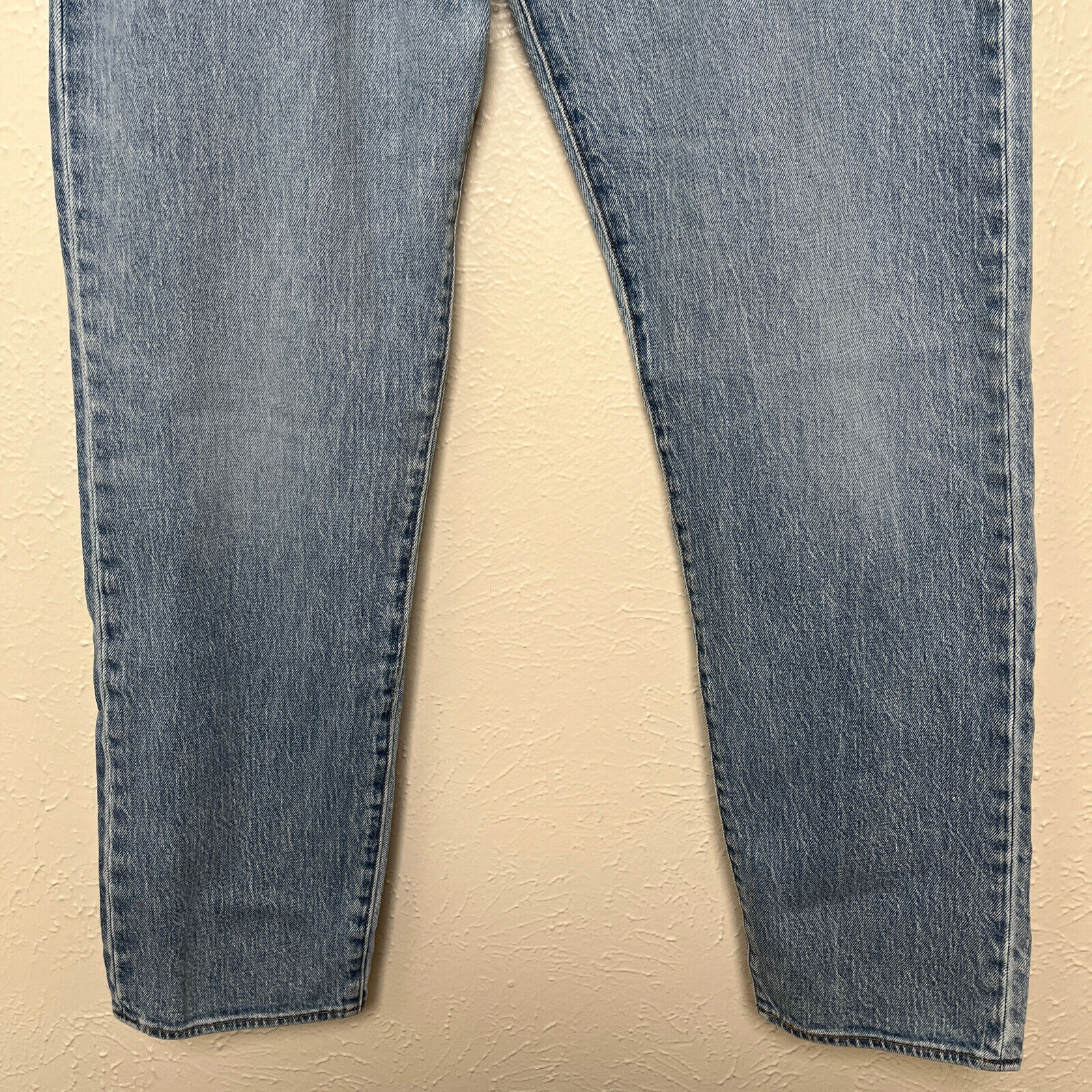 Levis 501 ST Jeans Mens 34x34 (34x32) Blue Button… - image 16