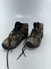 Ozark Trail Hiker Boot Boys Size 6 Real Tree Camo Print Mid Rise BBOT40CA011