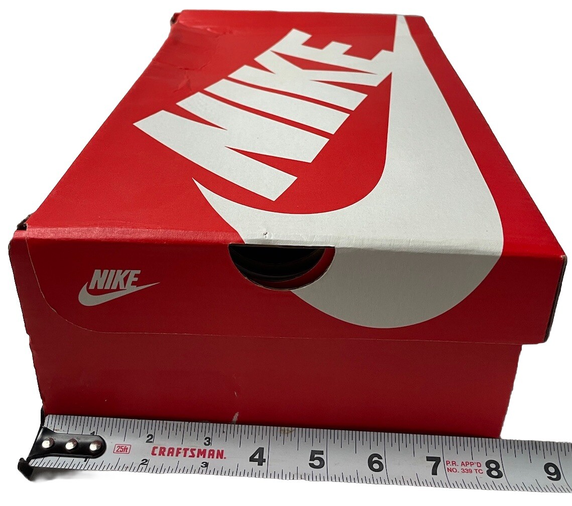 NIKE AIR SHOE BOX RED (BOX ONLY) USE AS REPLACEMENT | eBay