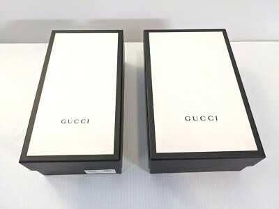 NEW Authentic Gucci Black & White Shoe/Gift Box - multiple sizes