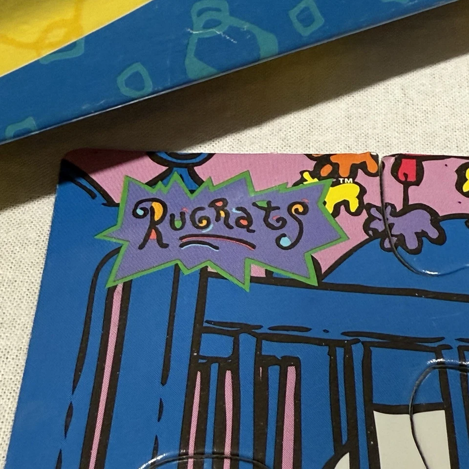 1998 美泰 Rugrats 24 件拼图 Nickelodeon 完好带盒 — 第 4/4 张图片