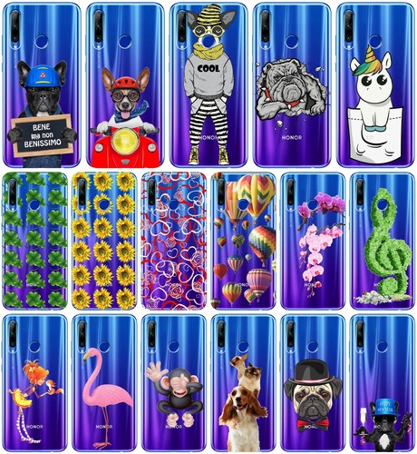 Cover custodia case morbida in TPU silicone per HUAWEI HONOR 9x (normale) f T6 - Foto 1 di 18