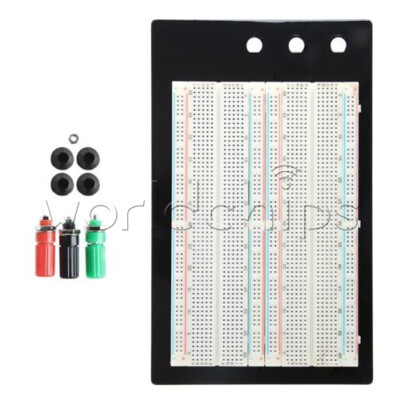 ZY-204 Solderless Breadboard Protoboard 4-Bus Test Circuit Board Tie-Point 1660
