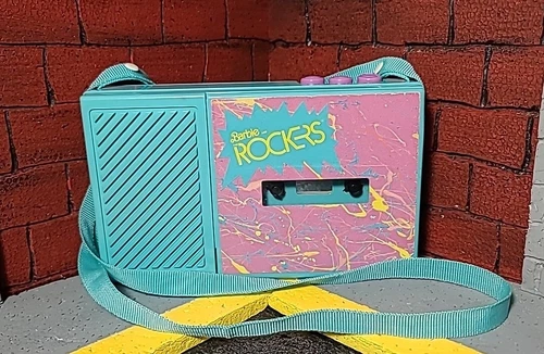 Vintage 1984 Barbie And The Rockers Cassette Player INCOMPLETE