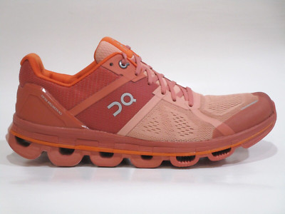 ON Women's Cloudace Trainer Running Sneaker Shoes, Blush/Orange, 10.5 Medium US