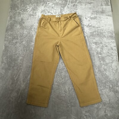 Madewell Jeans Womens 31 High Waist Mustard Yellow Tapered Stretch High  Rise