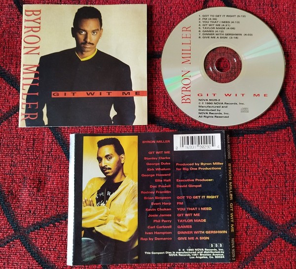 BYRON MILLER ** Git Wit Me ** 1990 USA CD ((( READ DESCRIPTION )))
