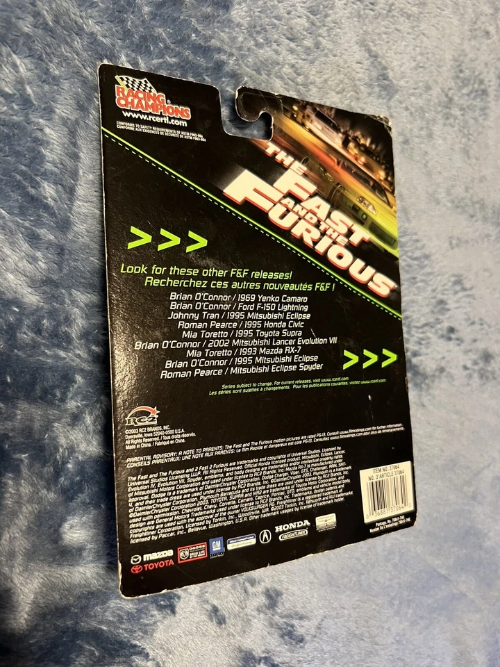 Fast And Furious Racing Champions. Brian With F150. Paul Walker VHTF 🔥 - Image 2 of 2