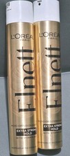 Image of 2 X L'oreal Paris Elnett Hairspray Extra Strong Hold With Vitamin B5 400ml