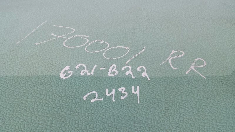 Cristal puerta trasera derecha OEM 2008 2009 2010 2011 2012 2013 2014 Chrysler 200 Foto 2 de 4