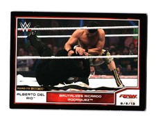 2014 Topps WWE Road to Wrestlemania Alberto Del Rio 30