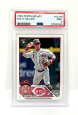 2023 TOPPS UPDATE - MATT MCLAIN #US199 ROOKIE CARD - PSA 9 MINT