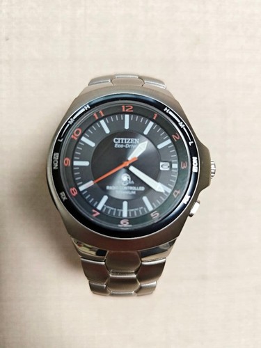 CITIZEN ATTESA Eco Drive Radio Controlled Titanium