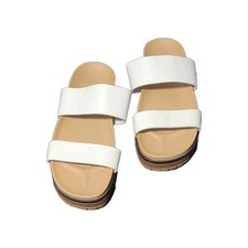 Falls Creek Janelle Platform Sandals W/ A Dual Band Upper Size 7. NEW
