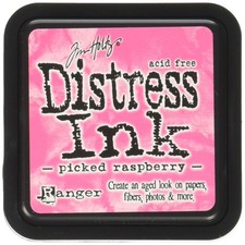 Ranger Tim Holtz Distress Ink Pad, Picked Raspberry Multicolored,Ink  Pads
