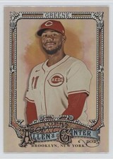 2025 Topps Allen & Ginter Silver Portrait Hunter Greene #188 08z6