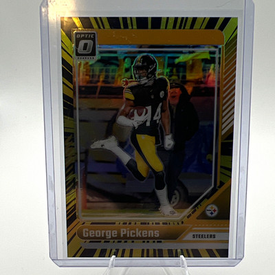 Panini 2024 Donruss Optic George Pickens #166 Electricity Prizm /75 Steelers