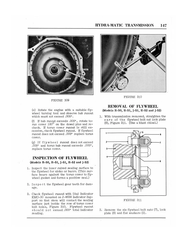 Hudson Transmission Manual 1950 1951 1952 HydraMatic 1953 1954 Automatic  - Image 4 of 4