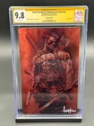 Victor Garduno Shadows of Castle CGC 9.8 SS signed - Punisher Red METAL  LTD 500