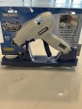 Surebonder Cordless Hot Glue Gun, High Temperature, Full Size, 60W, 50 More