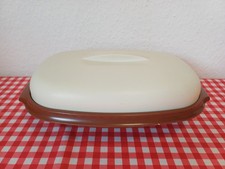 Tupperware * Siebservierer * mit Siebeinsatz  * braun beige Vintage