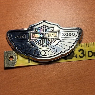 Harley-Davidson 100th Anniversary Emblem 1903-2003 | eBay