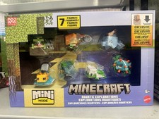 7 Pack Minecraft Mini Mode Aquatic Explorations Collectible Set