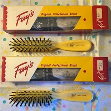 Vintage Fay’s Professional H͏a͏i͏rbrush Lot 2 Original Boxes No. 30 Scalp Toner