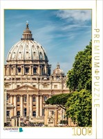Calvendo Puzzle St. Peter's Basilica In Rome | 1000 Pieces, Finished Size 25.2 ×