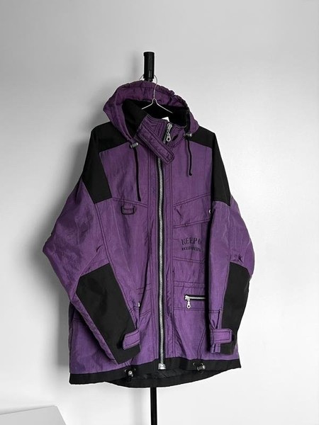 Men On Running Jacket Purple L