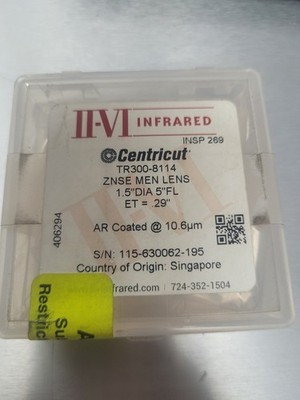 Hypertherm Centricut TR300-8114 Lens Men 1.5''Dia/5.0''Fl/.290''Et