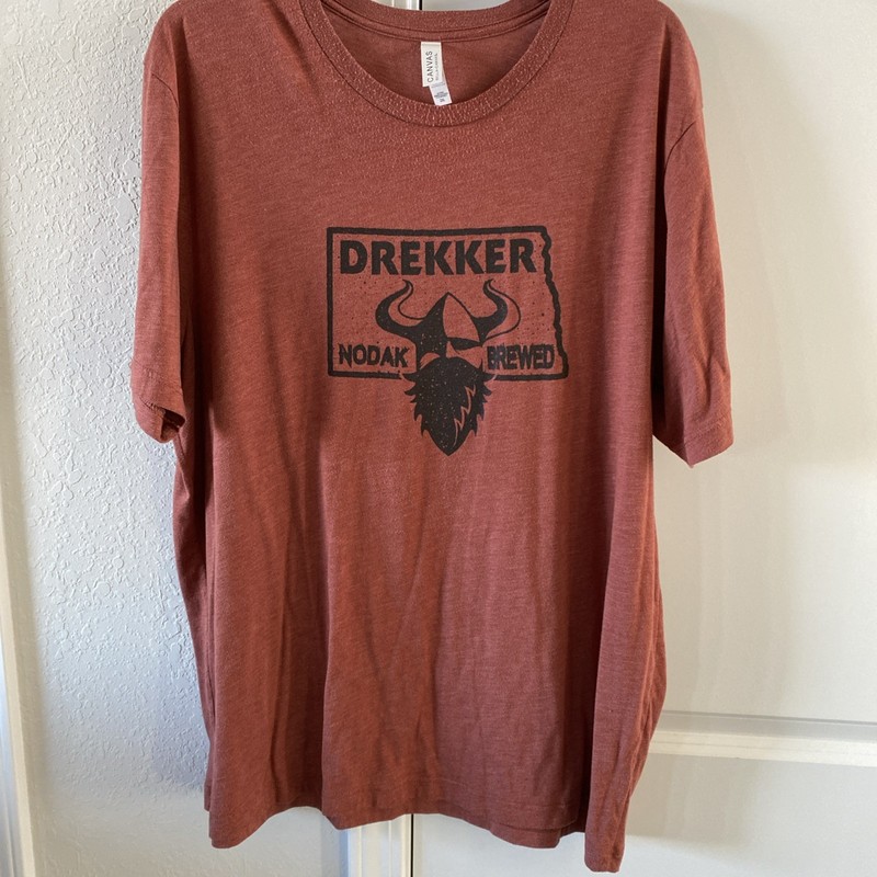 Drekker Brewing Company Men's Size XXL - North Dakota brewery