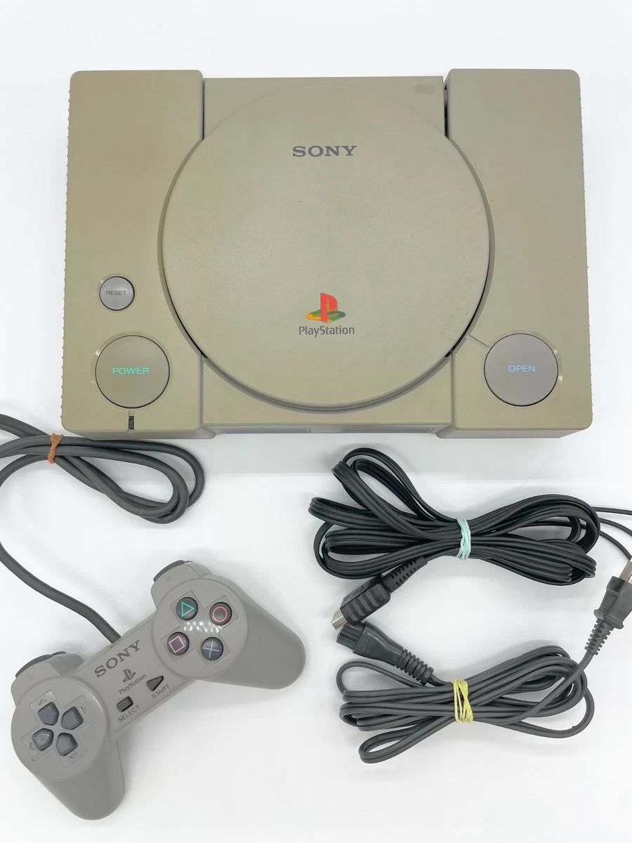 Sony PlayStation 1 NTSC-J (Japan) Composite RCA Video Game