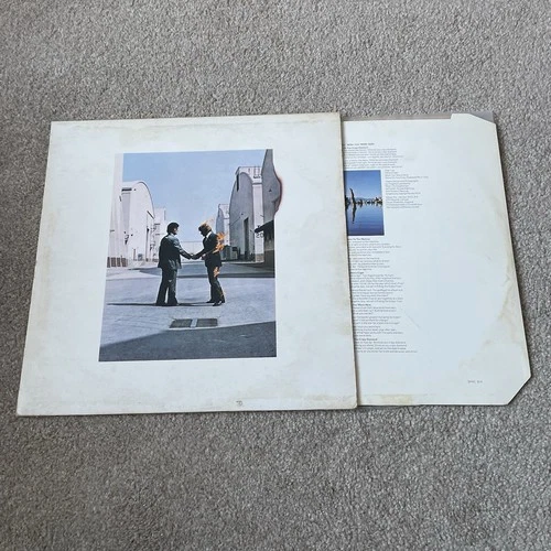 Pink Floyd – Wish You Were Here Vinyl Record FIRST UK Pressing 1975 A1/B5 Matrix