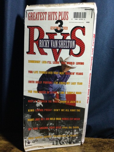 RICKY VAN SHELTON Greatest Hits Plus LONGBOX only (Empty, No CD) - Imagen 2 de 2