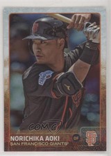 2015 Topps Update Rainbow Foil Norichika Aoki #US335 0w8