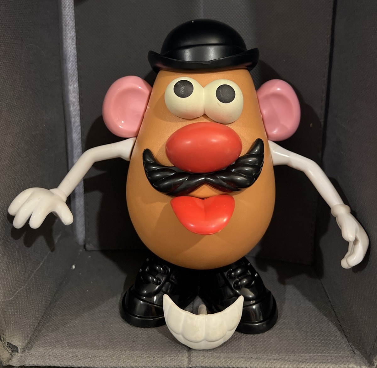 VINTAGE MR POTATO HEAD 12pc SET BLACK HAT & BLACK SHOES #106 | eBay