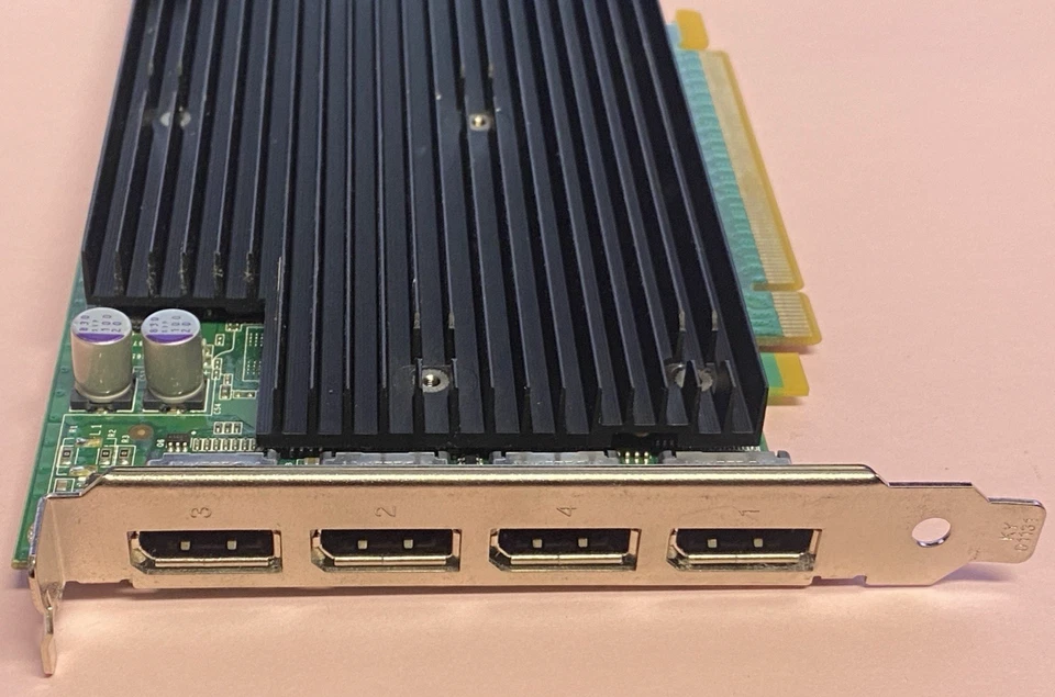 NVIDIA Quadro NVS 450 512MB DDR3 PCIe 4x DisplayPort Video Card - Image 4 of 4