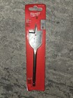 Milwaukee Quick Change Hex Shank Flat Boring Bit 1-1/4" — photo 2