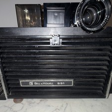 Bell  Howell 991 Desktop 35mm Slide Projector, Portable, 3x Lens, Black