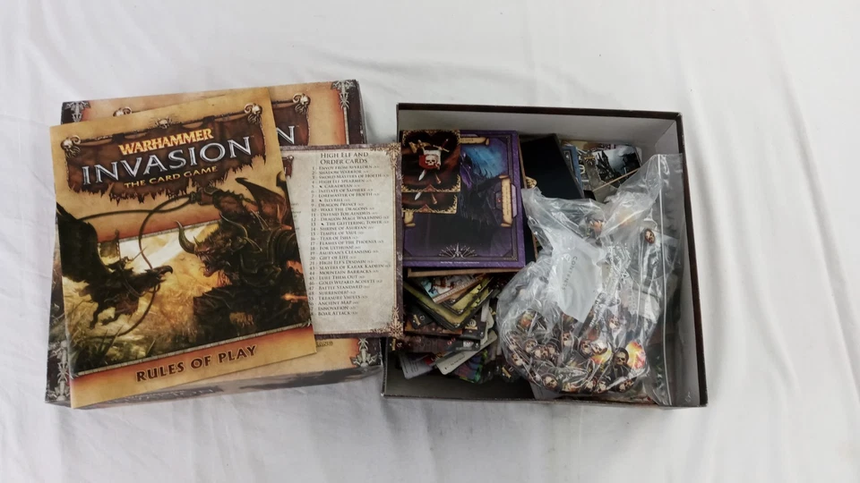 4pcs Board Games Bundle Warhammer Invasion Colt Express Santorini X-Men F2 - Image 3 of 4