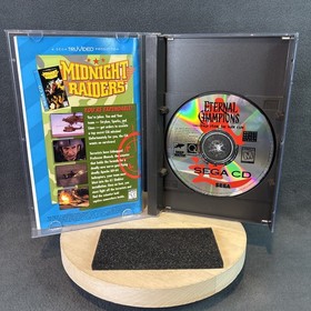 SEGA CD - Eternal Champions: Challenge from the Dark Side - CIB & Reg Card, DMG