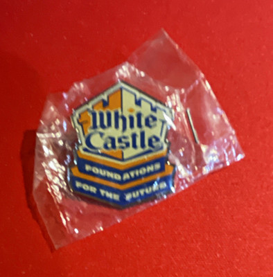 White Castle Foundations for the Future Advertising Lapel Pin, Fast Food