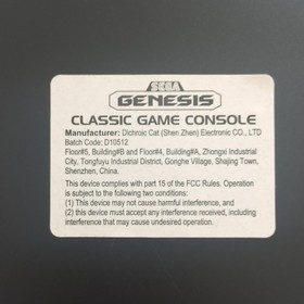SEGA Genesis Classic Console 80 games Black wireless Controllers & 4 cartridges.