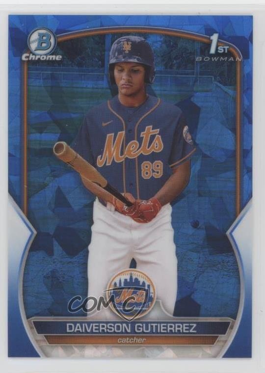 2023 Bowman Chrome Sapphire Edition Prospects Daiverson Gutierrez #BCP-154 1i7n
