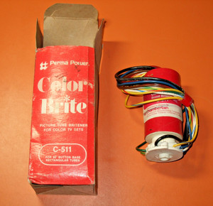 NOS vu-brite Picture Tube Britener Model No. C 511 Perma-Power
