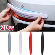 2 Pcs Car Bumper Protector Strips - Anti-scratch Collision Guard Blades - New 2 Pcs Car Bumper Protector Strips - Anti-scratch Collision Guard Blades - New